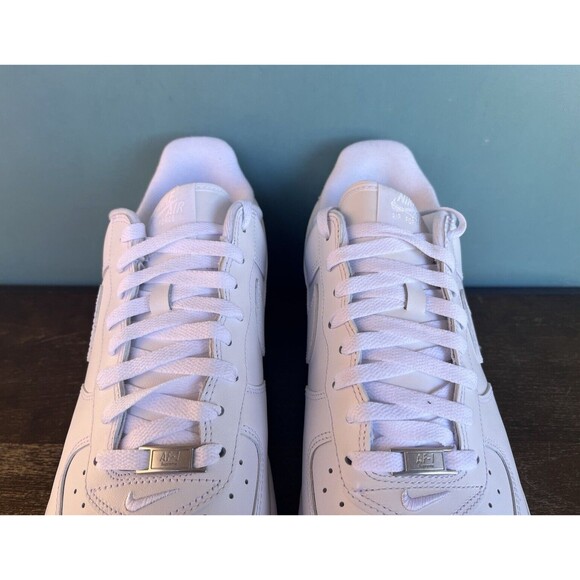 Nike Air Force 1 Low x Supreme Triple White Men's Size 12 CU9225-100 - Picture 7 of 10